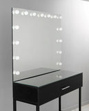 MAKE-UP TABLE FOR MAKE-UP ARTIST BLACK - myhomestore.com.pk