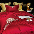 New Gleaming Embroidery Duvet Set - myhomestore.com.pk