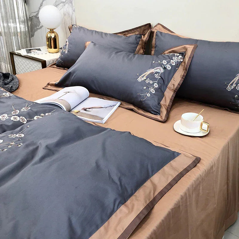 Myriad Embroidery Duvet Set - myhomestore.com.pk