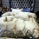 Royal Pistachio Exquisite Embroidery Duvet Set - myhomestore.com.pk