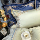 Royal Pistachio Exquisite Embroidery Duvet Set - myhomestore.com.pk