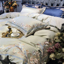 Royal Pistachio Exquisite Embroidery Duvet Set - myhomestore.com.pk