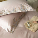 Coral Adornment Embroidery Duvet Set - myhomestore.com.pk