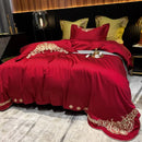 New Gleaming Embroidery Duvet Set - myhomestore.com.pk