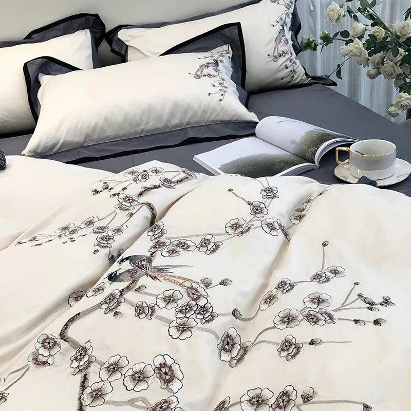 Myriad Embroidery Duvet Set - myhomestore.com.pk