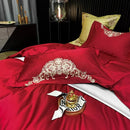 New Gleaming Embroidery Duvet Set - myhomestore.com.pk
