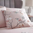 New Luxury Branch Embroidery Duvet Set (Pink) - myhomestore.com.pk