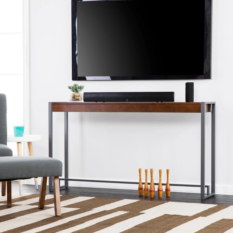 Modern Narrow Industrial Console Table - myhomestore.com.pk