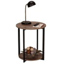 Carbon Loft Mullis Round Double Tier End Table - myhomestore.com.pk