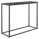 Baize Black Console Table - myhomestore.com.pk
