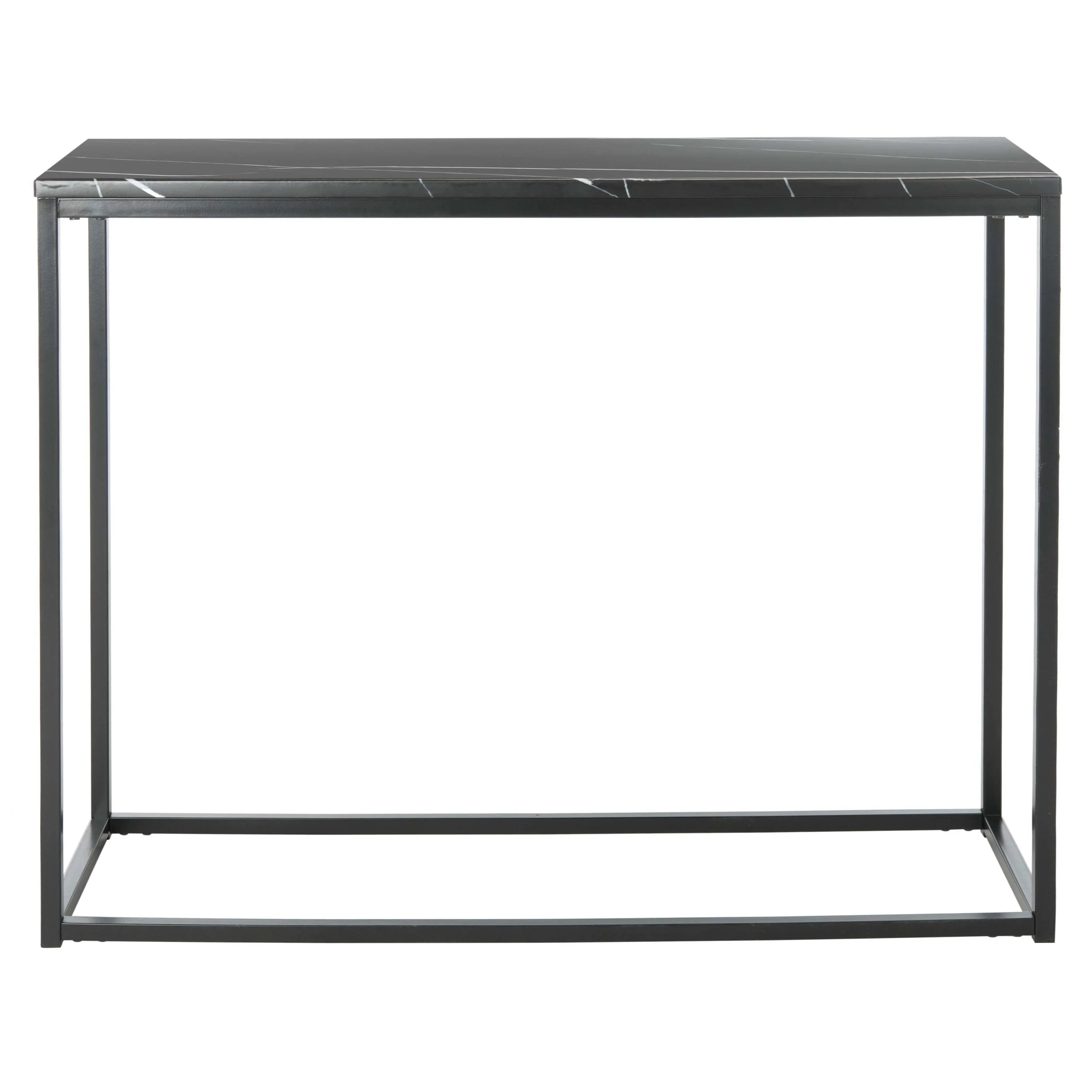 Baize Black Console Table - myhomestore.com.pk