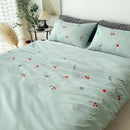 Cherry Embroidered Duvet Cover Set - myhomestore.com.pk