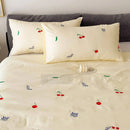 Cherry Embroidered Duvet Cover Set - myhomestore.com.pk