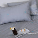 Star Embroidered Duvet Cover Set - myhomestore.com.pk