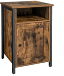 Nightstand with Storage Side Table - myhomestore.com.pk