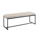 48 Inch Tufted Upholstered Bench - myhomestore.com.pk