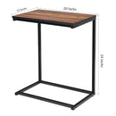 Industrial Styled C Shaped Side End Table - myhomestore.com.pk