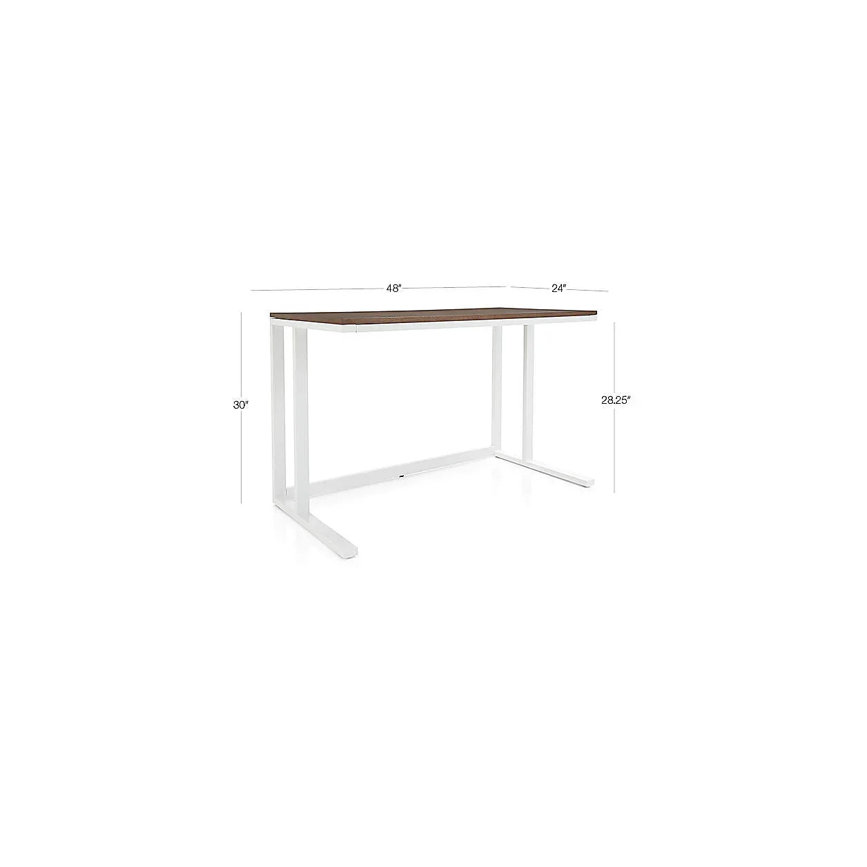 Pilsen Graphite Office Table - myhomestore.com.pk
