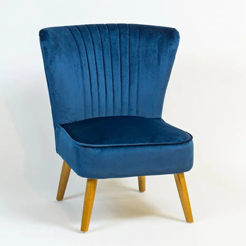 Cocktail Velvet Chair - myhomestore.com.pk
