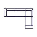 Parisian Lounge Chair (Left and Right Hand Facing) - myhomestore.com.pk