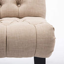 Set Of 2 Bedroom Armless Chairs Accent Lounge Chair - myhomestore.com.pk