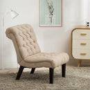 Set Of 2 Bedroom Armless Chairs Accent Lounge Chair - myhomestore.com.pk