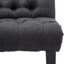 Set Of 2 Bedroom Armless Chairs Accent Lounge Chair - myhomestore.com.pk