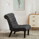 Set Of 2 Bedroom Armless Chairs Accent Lounge Chair - myhomestore.com.pk