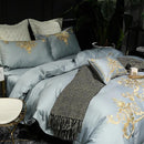 Luxury Light Mineral New Embroidery Duvet Set - myhomestore.com.pk