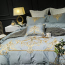 Luxury Light Mineral New Embroidery Duvet Set - myhomestore.com.pk