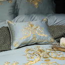 Luxury Light Mineral New Embroidery Duvet Set - myhomestore.com.pk