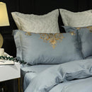 Luxury Light Mineral New Embroidery Duvet Set - myhomestore.com.pk