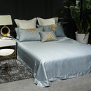 Luxury Light Mineral New Embroidery Duvet Set - myhomestore.com.pk