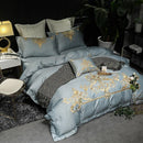 Luxury Light Mineral New Embroidery Duvet Set - myhomestore.com.pk