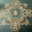 New Olive Green Luxury Embroidery Duvet Set - myhomestore.com.pk