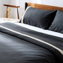 Luxury Sage Duvet With Mesh Ground Lace - myhomestore.com.pk