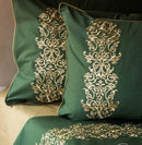 New Silver Grey Embroidered Duvet - myhomestore.com.pk
