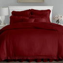 Luxury Soft Duvet Set With Lace - myhomestore.com.pk