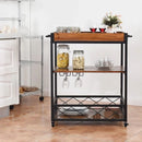 3 Tier Rolling Kitchen Trolley - myhomestore.com.pk