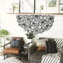The french Flora Metal Wall Decor - myhomestore.com.pk
