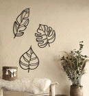 Animula Three Leaves Metal Wall Decor - myhomestore.com.pk