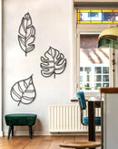 Animula Three Leaves Metal Wall Decor - myhomestore.com.pk