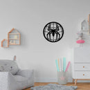 Spider-Man Logo Metal Wall Decor - myhomestore.com.pk