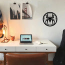 Spider-Man Logo Metal Wall Decor - myhomestore.com.pk