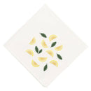 Off White Mats with Small Lemons embroidered - myhomestore.com.pk