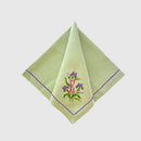 Iris Floral Monogramme Napkin - myhomestore.com.pk