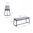 Porthos Home Remy Upholstered Entryway Bench – Stylish & Functional - myhomestore.com.pk