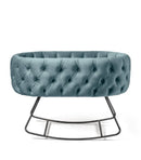 Velvet Tufted Bassinet - myhomestore.com.pk