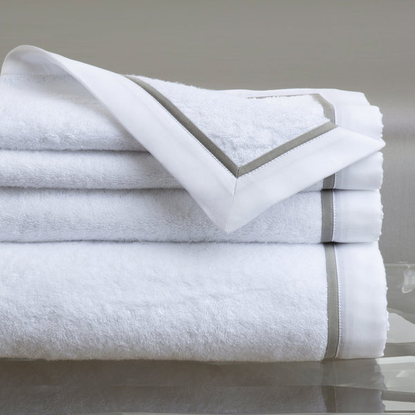 White Bath Towel