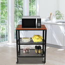 Multi Purpose 3 Tier Rolling Kitchen Cart Baker Rack - myhomestore.com.pk